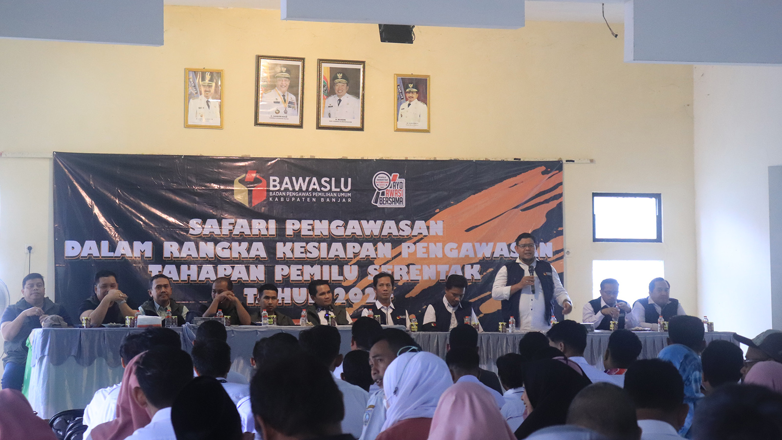 Menyongsong Pemilu Serentak Tahun 2024, Bawaslu Kalsel Gelar Safari Pengawasan di Kabupaten Banjar