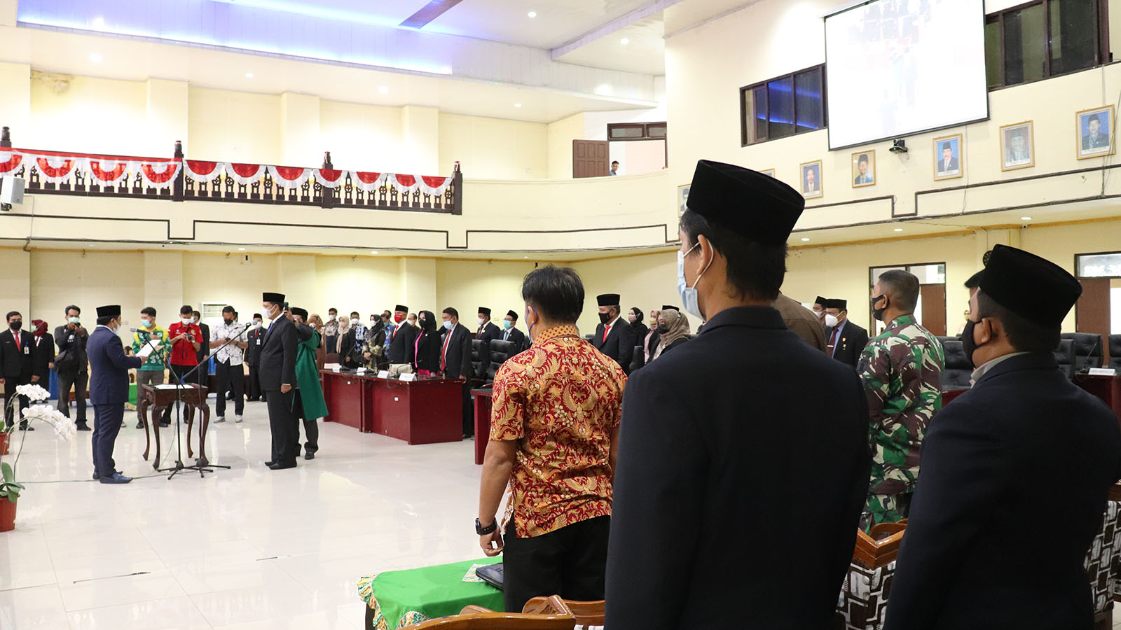Anggota Bawaslu Banjar Hadiri Pelantikan Pengganti Antar Waktu (PAW) Anggota DPRD Kabupaten Banjar