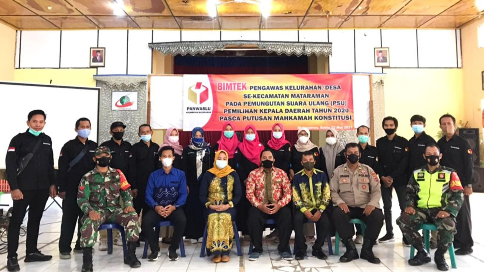 Bimtek Pengawas Desa/Kelurahan Kecamatan Mataraman