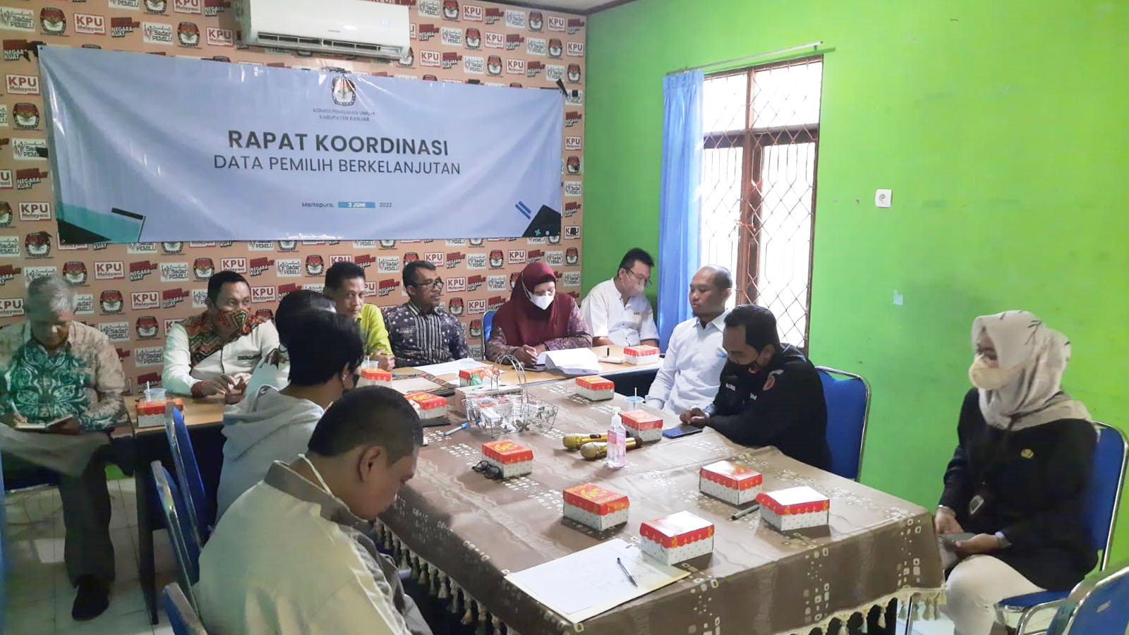 Rakor Pemutakhiran Daftar Pemilih Berkelanjutan Periode Mei Tahun 2022