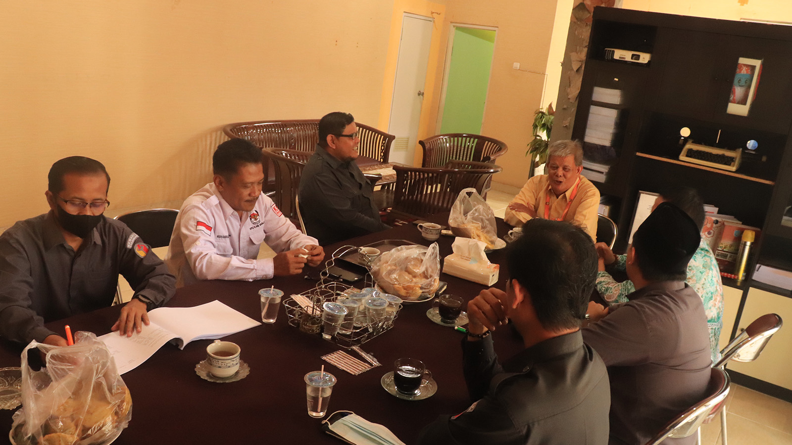 Audiensi dengan KPU Kabupaten Banjar