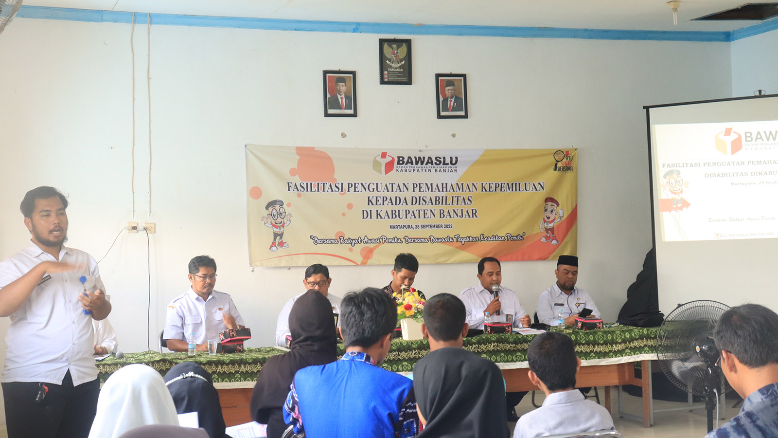 Fasilitasi Penguatan Pemahaman Kepemiluan Kepada Disabilitas