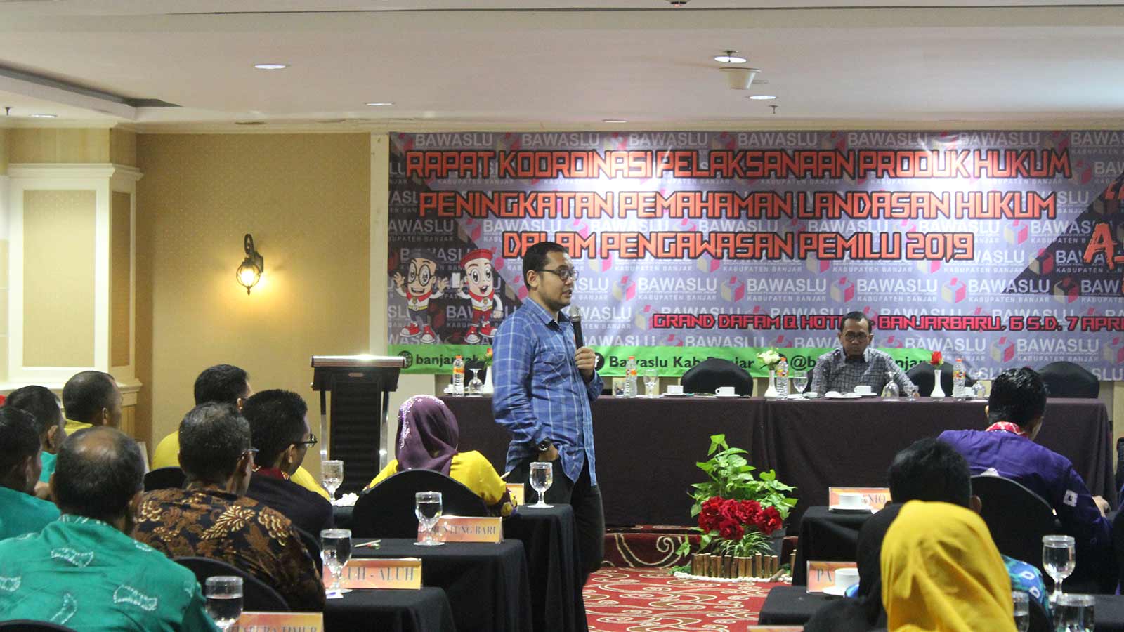 Tingkatkan Landasan Hukum bagi Panwascam, Bawaslu Kab Banjar Adakan Rakor