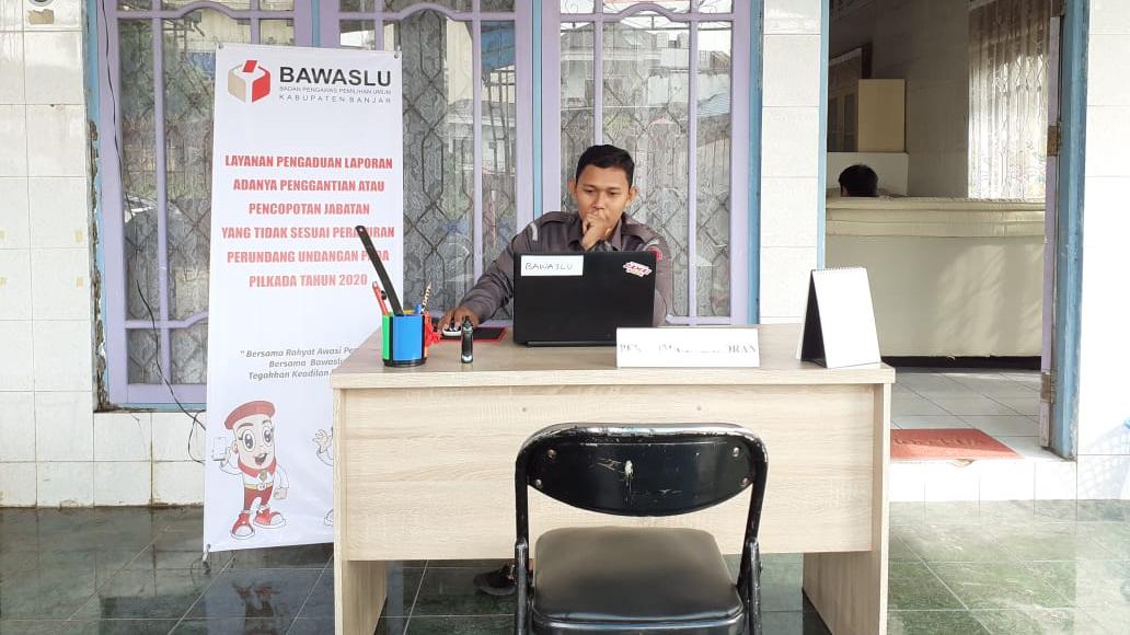 Himbauan Dari Bawaslu Kabupaten Banjar Untuk Kepala Daerah, Dan Launching Posko Layanan Pengaduan Laporan