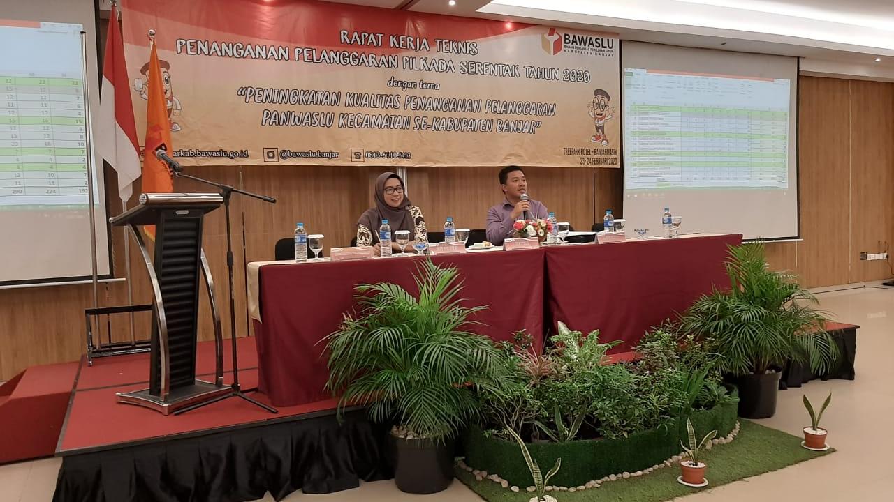 Tingkatkan Kualitas Penanganan Pelanggaran Panwaslu Kecamatan