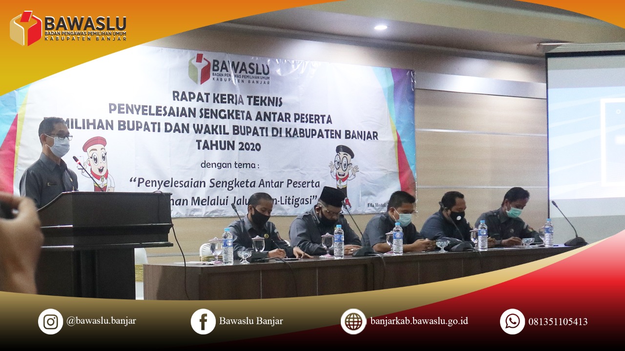 Panwalu Kecamatan dibekali Pengetahuan Sebagai “Juru Damai”