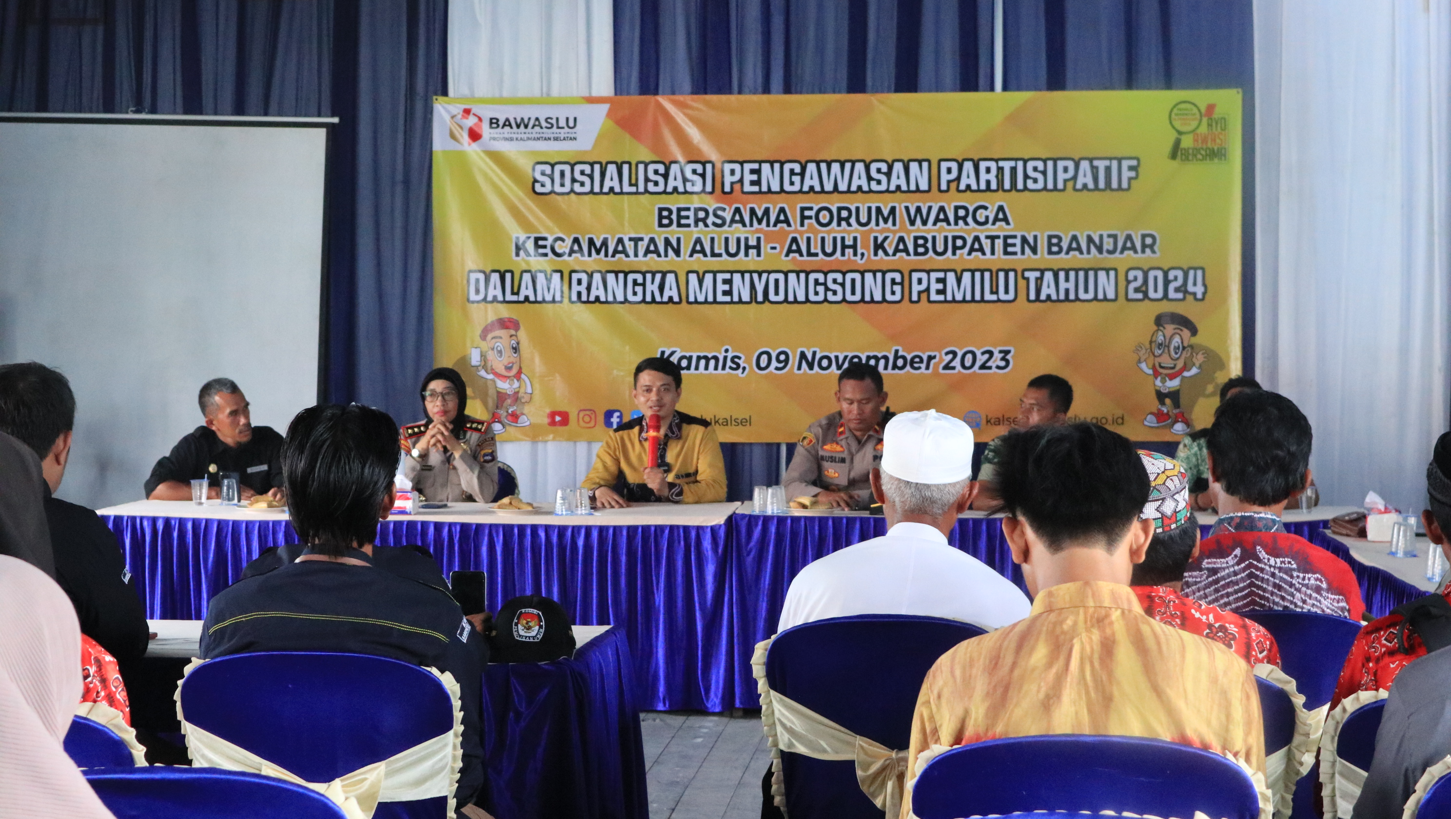 Thessa Aji Dorong Masyarakat Ikut Awasi Pelanggaran Pemilu Tahun 2024