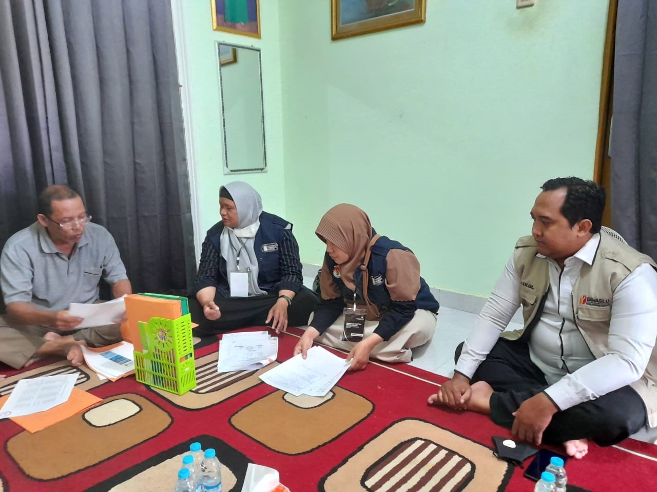 Langsung dan Melekat, Bawaslu Banjar Awasi Verfak Kepengurusan Partai Politik