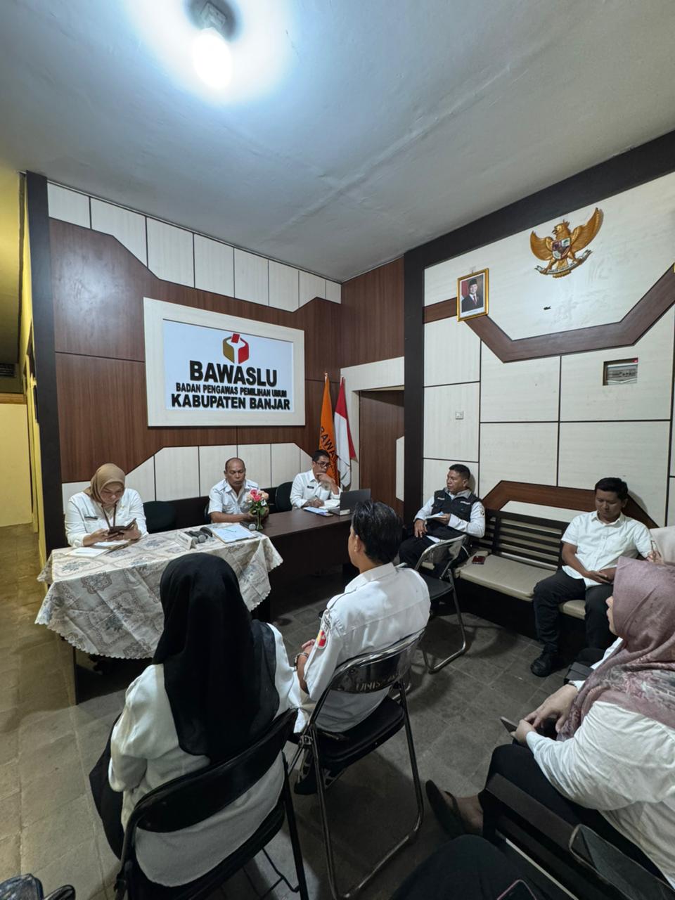 rapat koordinasi sekretariat