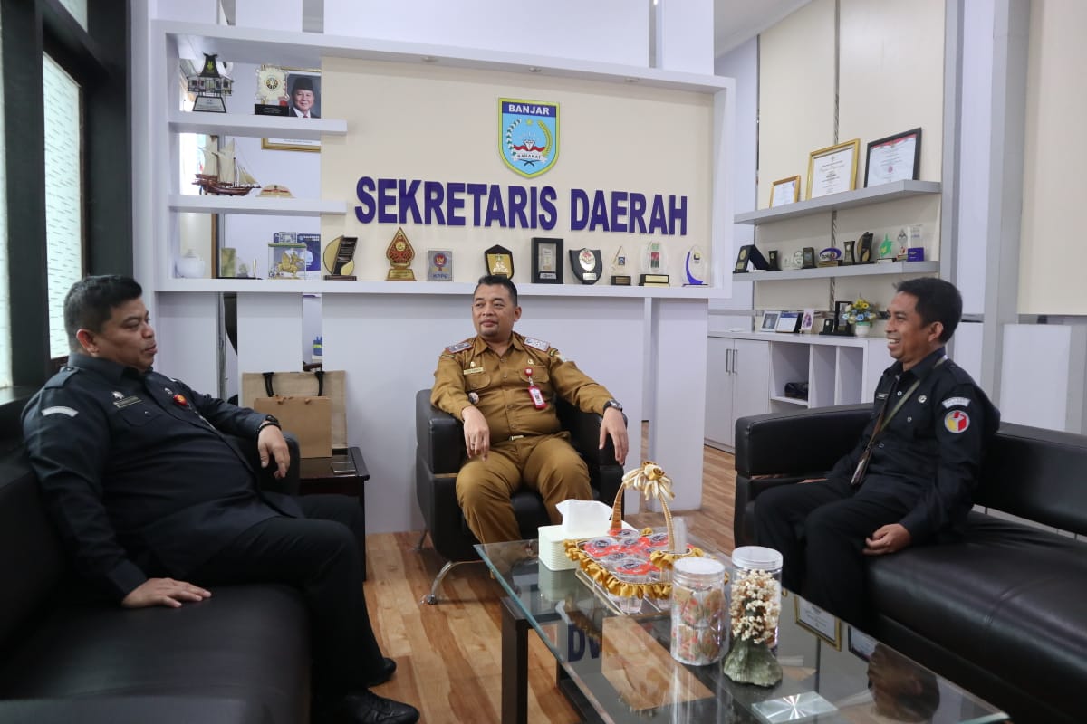 Audiensi Sekda Kabupaten Banjar