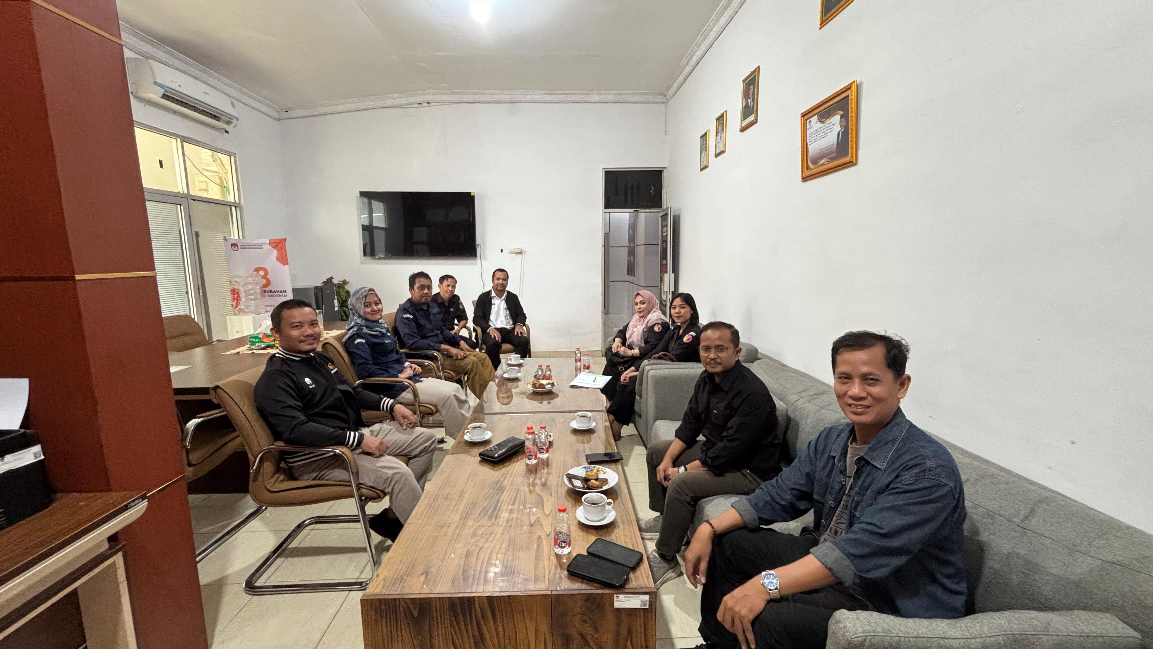 Koordinasi Pelaksanaan Pemutakhiran Data Partai Politik