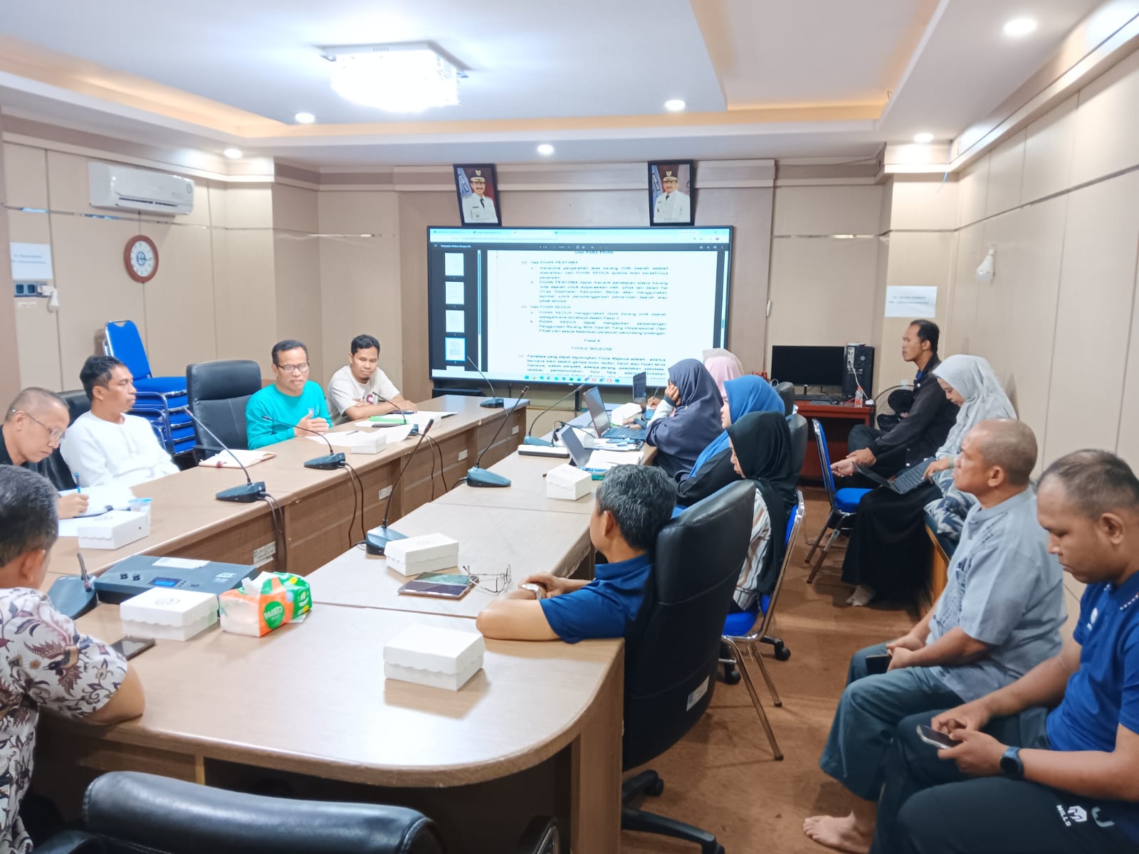 Rapat Koordinasi Perpanjangan Pinjam Paka