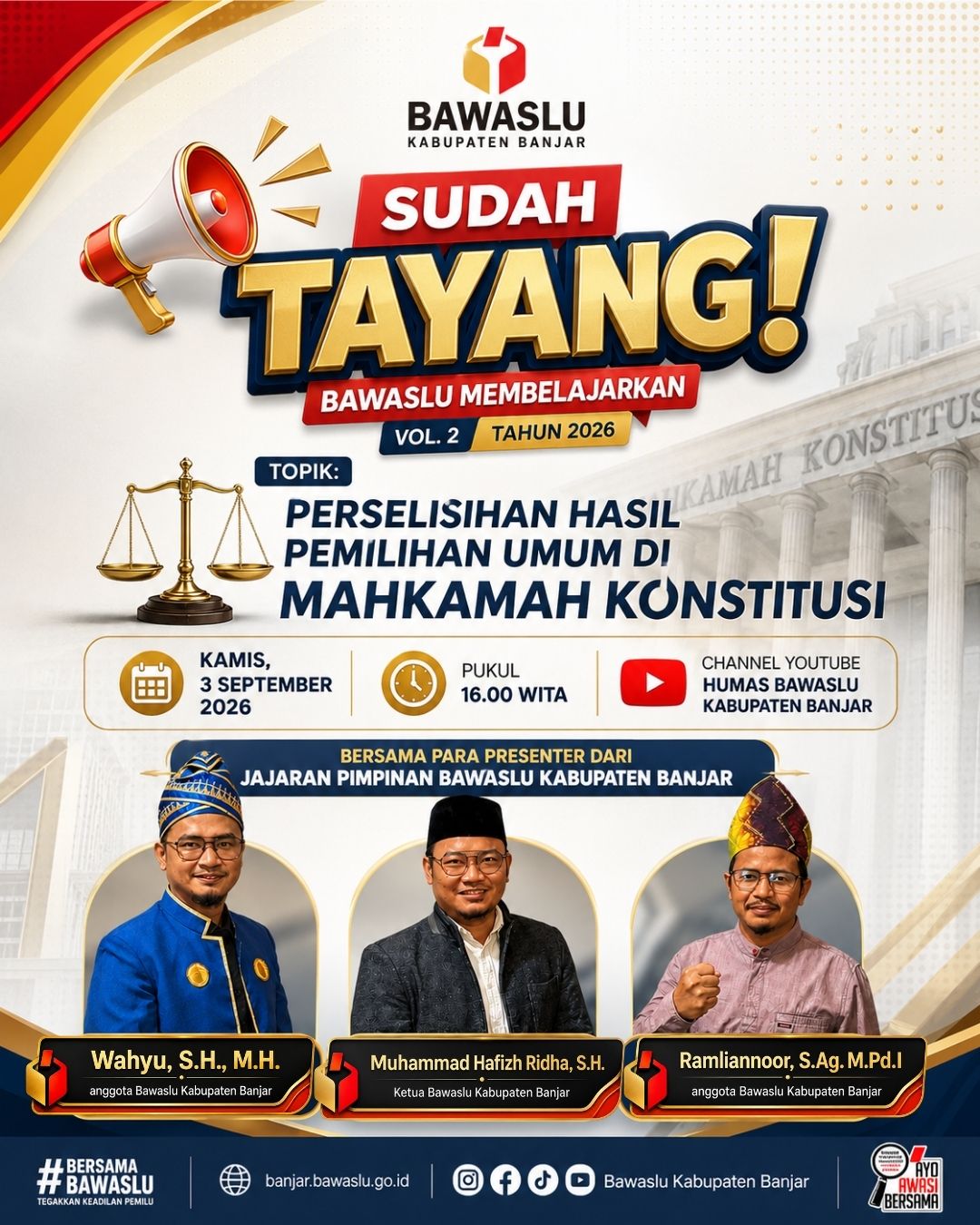 Bawaslu Membelajarkan