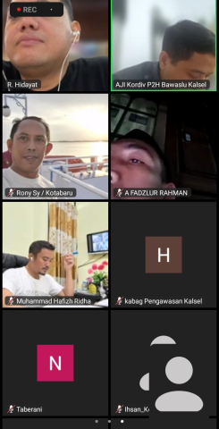 rapat daring 