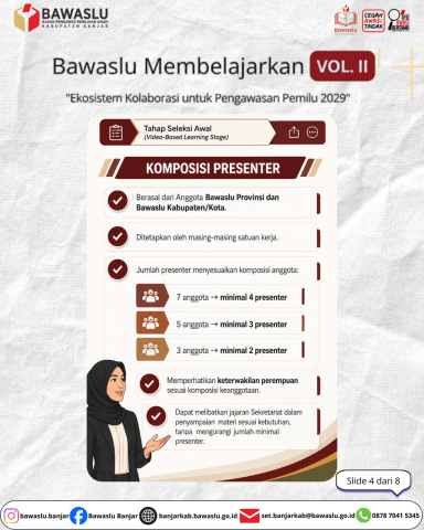 bawaslu membelajarkan