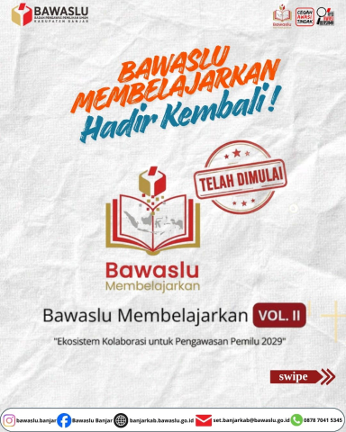 bawaslu membelajarkan