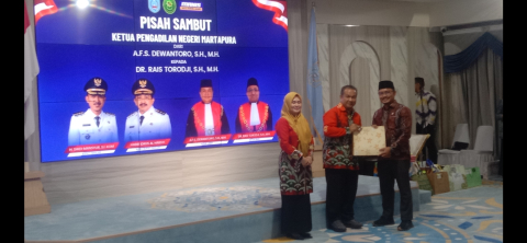 Pisah Sambut Ketua Pengadilan Negeri Martapura