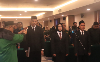 Bawaslu Banjar Lantik 3 Anggota PAW Panwascam