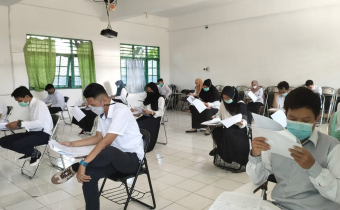 Bawaslu Banjar Awasi Tes Tertulis Penerimaan PPK pada Pemungutan Suara Ulang Pilgub Kalsel