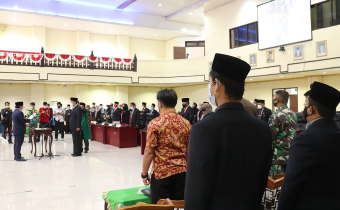 Anggota Bawaslu Banjar Hadiri Pelantikan Pengganti Antar Waktu (PAW) Anggota DPRD Kabupaten Banjar