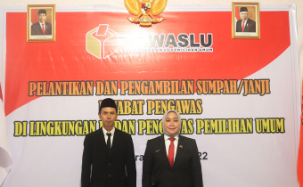 Wajah Baru di Bawaslu Banjar, 2 Kasubbag Baru Dilantik