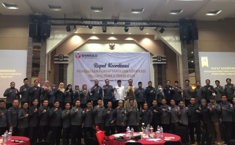 Bawaslu Banjar Ikuti Rakor Pengawasan Pendaftaran dan Verifikasi Peserta Pemilu Tahun 2024