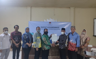 Rapat Koordinasi Pemutakhiran Daftar Pemilih Berkelanjutan (PDPB) periode Agustus 2022