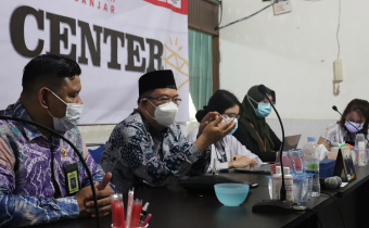 Koordinator Subkomisi Penegakan HAM, Hairansyah lakukan kunjungan kerja ke Bawaslu Kabupaten Banjar