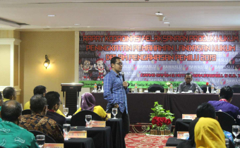 Tingkatkan Landasan Hukum bagi Panwascam, Bawaslu Kab Banjar Adakan Rakor