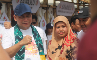 Zumba di Kampoeng Pengawasan Partisipatif