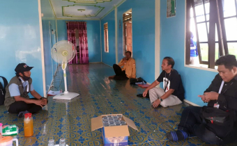 Verifikasi Faktual Di Desa Alalak Padang dan Banua Hanyar Terkendala Jarak Tempuh