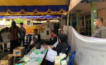 Bawaslu Banjar Awasi Pemungutan Suara