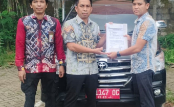 Serah Terima Pinjam Pakai Kendaraan Dinas