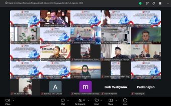 Rapat Koordinasi Pra-Launching Aplikasi E-Monev Indikator Kinerja Utama