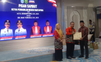 Pisah Sambut Ketua Pengadilan Negeri Martapura