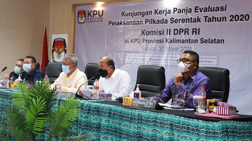 Ketua Bawaslu Banjar Hadiri Kegiatan Kunjungan Kerja Komisi II DPR RI